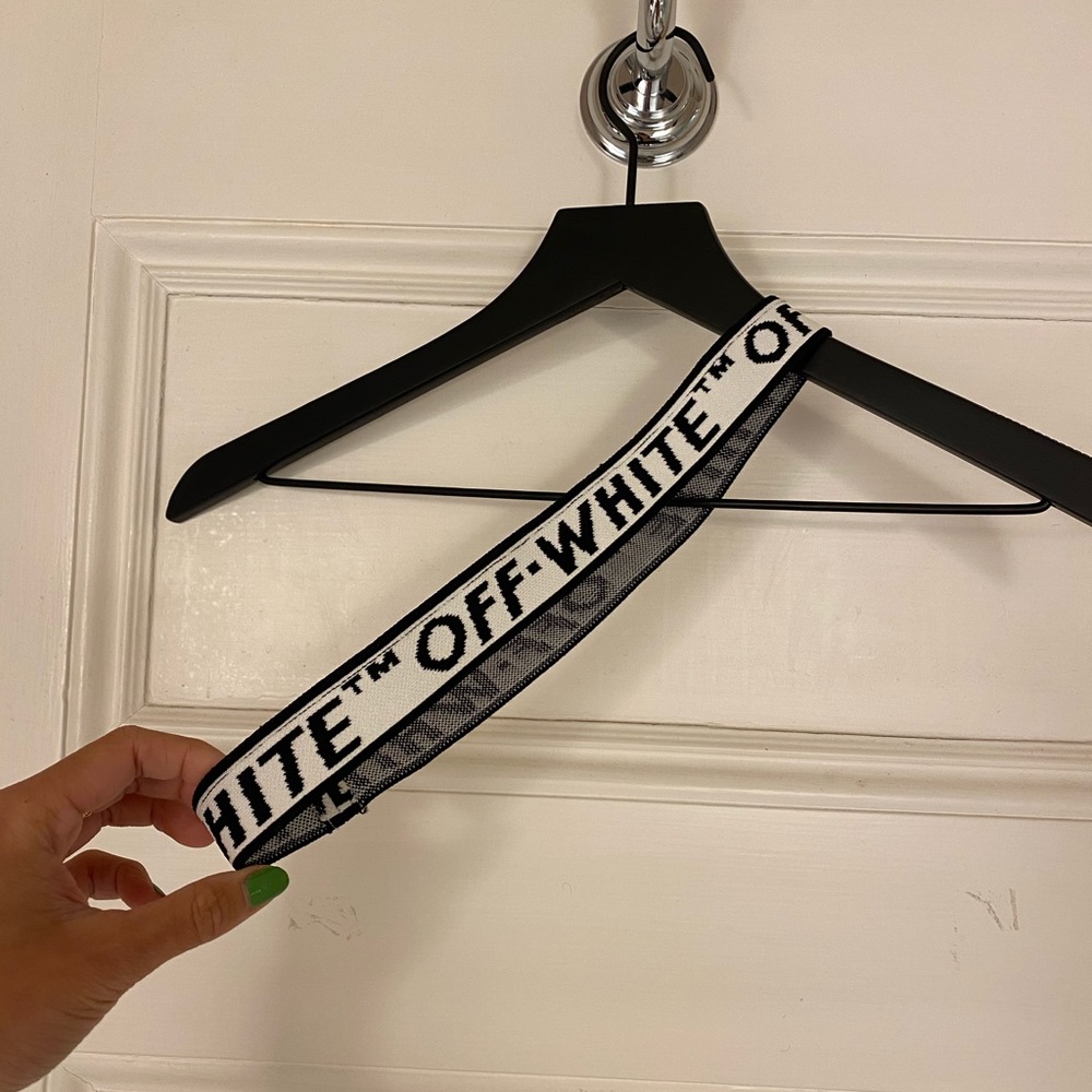 Off-White Elastic Belt